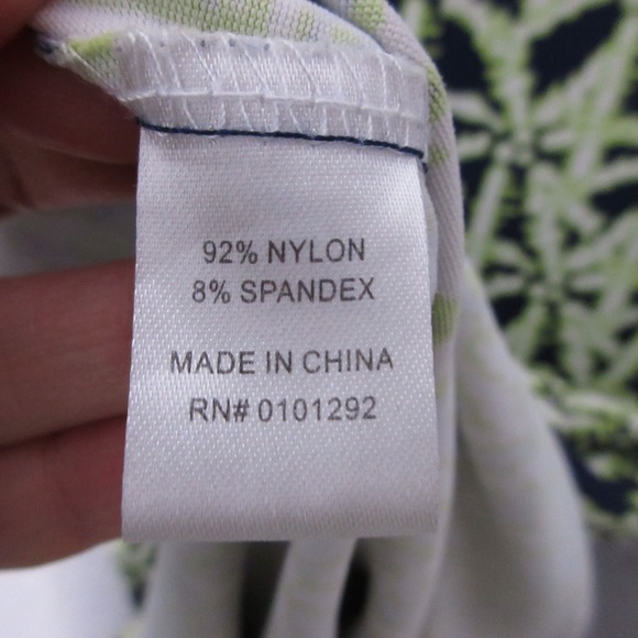 Lulu B Dress Small Mock Neck Beach Vacation Cover Up Pool Zip Sleeveless Nylon - Picture 5 of 11